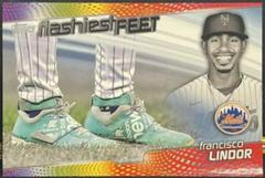 Francisco Lindor [5x7] #FF-8 Baseball Cards 2022 Topps Flashiest Feet Prices