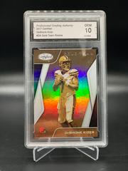 DeShone Kizer #GT-DK Football Cards 2017 Panini Certified Gold Team Prices