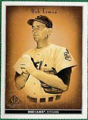Bob Lemon #6 Baseball Cards 2002 SP Legendary Cuts Prices