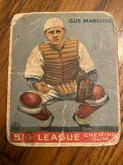 Gus Mancuso #41 Baseball Cards 1933 Goudey Prices