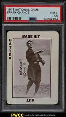 Frank Chance Baseball Cards 1913 National Game Prices
