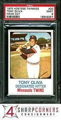 Tony Oliva [Hand Cut] #20 Baseball Cards 1975 Hostess Twinkies Prices
