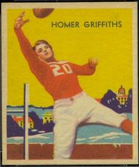 Homer Griffiths #13 Football Cards 1935 National Chicle Prices