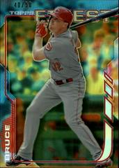 Jay Bruce [Gold Refractor] #8 Baseball Cards 2014 Finest Prices