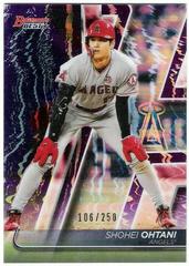 Shohei Ohtani [Purple Refractor] Baseball Cards 2020 Bowman's Best Prices