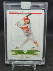 Mike Trout [Gold] #1 Baseball Cards 2021 Panini Flawless Prices