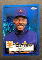 Dwight Gooden [Blue Mini Diamond] Baseball Cards 2021 Topps Chrome Platinum Anniversary Prices