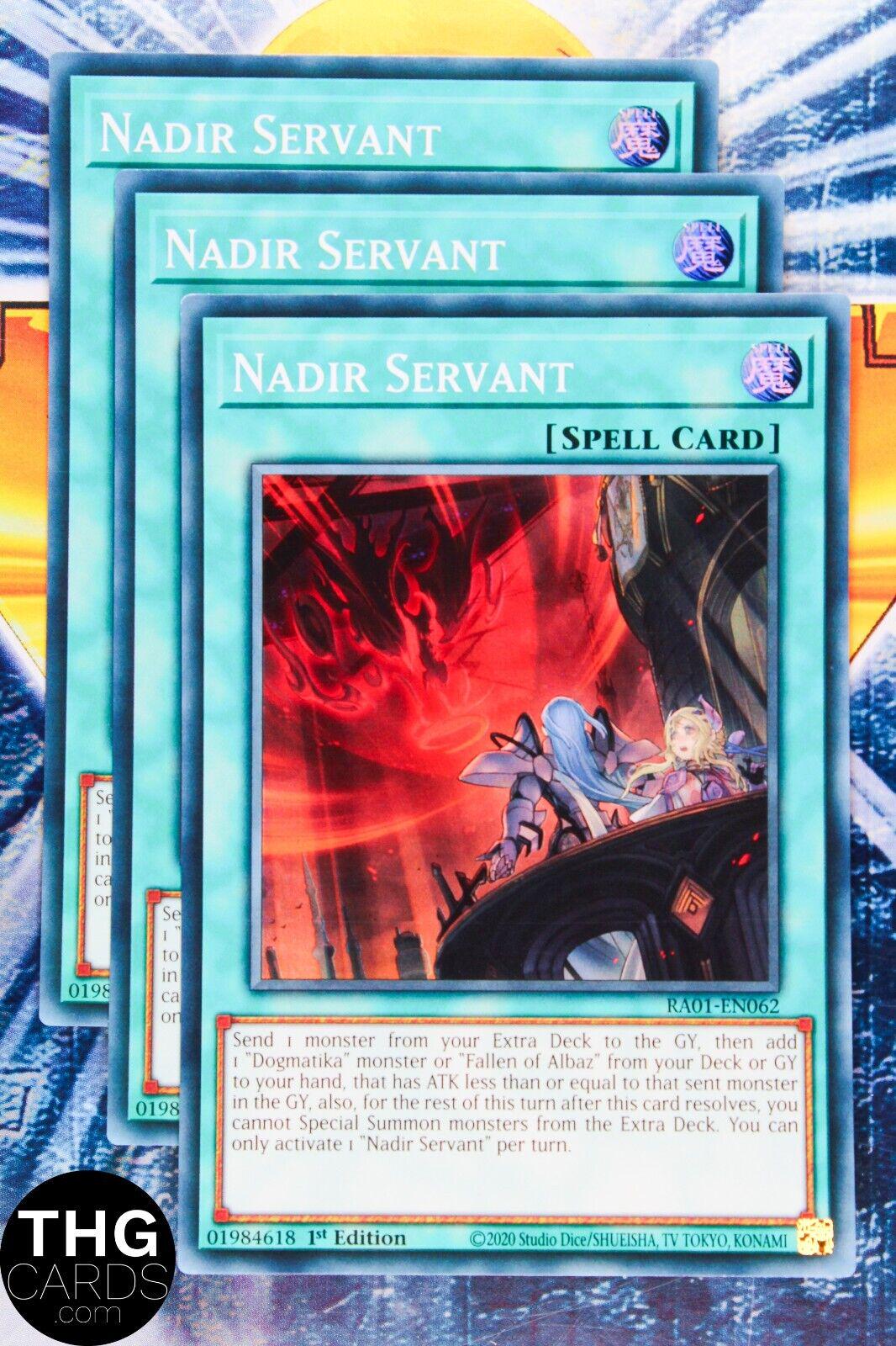 Nadir Servant [Super Rare] RA01-EN062 Prices | YuGiOh 25th Anniversary ...