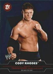 Cody Rhodes Wrestling Cards 2010 Topps WWE Town Prices