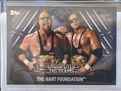 The Hart Foundation [Blue] Wrestling Cards 2016 Topps WWE Undisputed Tag Teams Prices