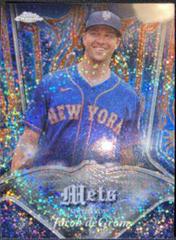 Jacob deGrom [Champagne Gold Speckle] #P-23 Baseball Cards 2022 Topps Chrome Pinstriped Prices