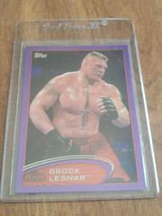 Brock Lesnar [Purple] #5 Wrestling Cards 2012 Topps WWE Prices