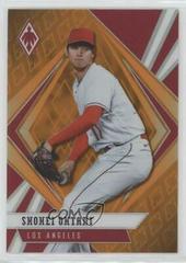 Shohei Ohtani [Neon Orange] #15 Baseball Cards 2021 Panini Chronicles Phoenix Prices