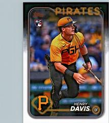 Henry Davis #OTB-18 Baseball Cards 2024 Topps Oversized Prices