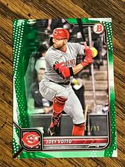Joey Votto [Green] #1 Baseball Cards 2022 Bowman Prices