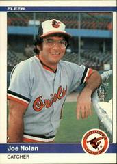 Joe Nolan #15 Baseball Cards 1984 Fleer Prices