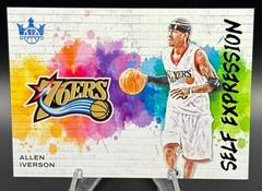 Allen Iverson [Violet] #18 Basketball Cards 2023 Panini Court Kings Self Expression Prices