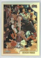Anthony Parker [Refractor] #7 Basketball Cards 1998 Topps Chrome Prices