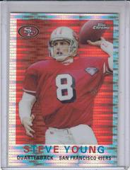 Steve Young [Pulsar Refractor] Football Cards 2015 Topps Chrome 60th Anniversary Prices