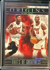 Jimmy Butler / Bam Adebayo #14 Basketball Cards 2023 Panini Origins Roots of Greatness Prices