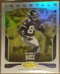 Randy Moss [Mirror Gold] Football Cards 2017 Panini Certified Prices