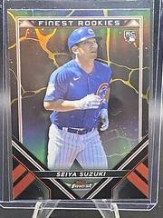 Seiya Suzuki #FRD-SS Baseball Cards 2022 Topps Finest Rookies Design Variation Prices