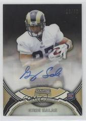 Greg Salas [Black Refractor] Football Cards 2011 Bowman Sterling Autograph Prices
