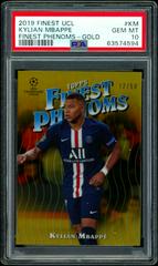Kylian Mbappe [Gold Refractor] Soccer Cards 2019 Finest UEFA Champions League Phenoms Prices