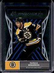 Patrice Bergeron #RFX-10 Hockey Cards 2021 SPx Radiance FX Prices