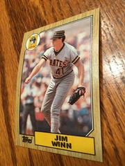 Jim Winn #262 Baseball Cards 1987 Topps Prices