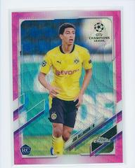 Jude Bellingham [Pink Xfractor] Soccer Cards 2020 Topps Chrome UEFA Champions League Prices