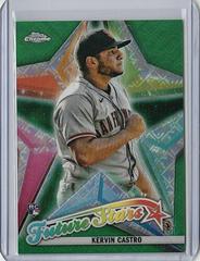 Kervin Castro [Green] #FS-17 Baseball Cards 2022 Topps Chrome Logofractor Future Stars Prices