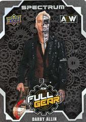 Darby Allin #FG-4 Wrestling Cards 2021 Upper Deck AEW Spectrum Full Gear Metal Prices