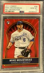 Mike Moustakas [Red Refractor] Baseball Cards 2011 Finest Prices