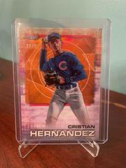 Cristian Hernandez [Orange Refractor] #3 Baseball Cards 2021 Bowman’s Best Prices
