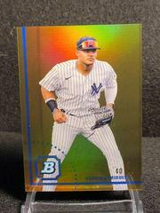 Jasson Dominguez [Yellow] #BHPC-2 Baseball Cards 2022 Bowman Heritage Chrome Prospects Prices
