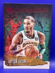 Jayson Tatum [Ruby] #13 Basketball Cards 2018 Panini Court Kings Emerging Artists Prices