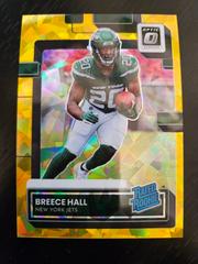 Breece Hall [Optic Preview Gold Ice] #P-314 Football Cards 2022 Panini Donruss Prices