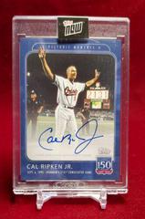 Cal Ripken Jr. [Autograph] #8A Baseball Cards 2019 Topps 150 Years of Baseball Prices