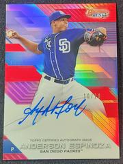 Anderson Espinoza [Red Refractor] #B17-AE Baseball Cards 2017 Bowman's Best of Autograph Prices