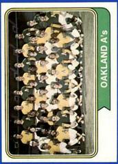 A's Team #246 Baseball Cards 1974 Topps Prices