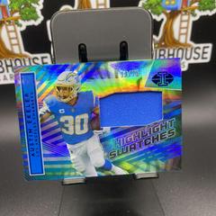Austin Ekeler [Blue] #HS-AE Football Cards 2022 Panini Illusions Highlight Swatches Prices