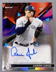 Aaron Judge Baseball Cards 2021 Topps Finest Autographs Prices