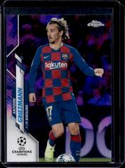 Antoine Griezmann [Purple] Soccer Cards 2019 Topps Chrome UEFA Champions League Sapphire Prices