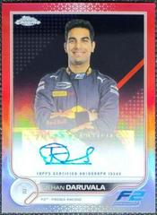 Jehan Daruvala [Red] #CAC-JD Racing Cards 2022 Topps Chrome Formula 1 Autographs Prices