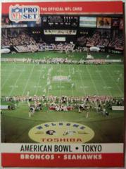 American Bowl, Tokyo Football Cards 1990 Pro Set Prices