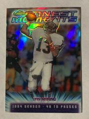 Dan Marino [Refractor] #FM4 Football Cards 2000 Topps Finest Moments Prices