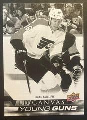 Isaac Ratcliffe [Black & White] #C112 Hockey Cards 2022 Upper Deck UD Canvas Prices