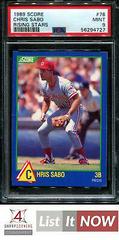 Chris Sabo #76 Baseball Cards 1989 Score Rising Stars Prices