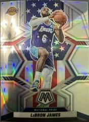 LeBron James [Silver] Basketball Cards 2021 Panini Mosaic Prices